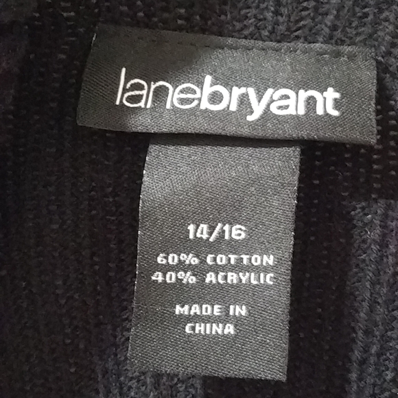 Lane Bryant Women's Knitted Cardigan - Picture 3 of 3